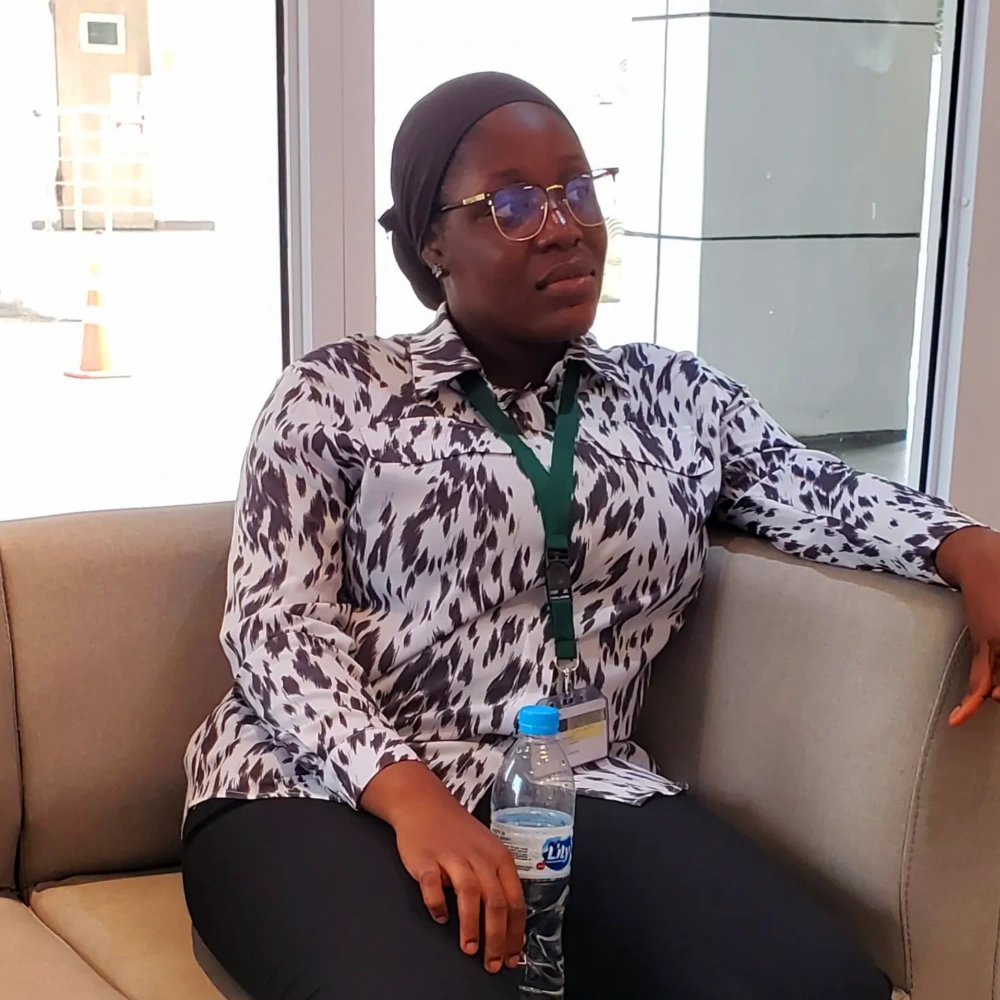 Ummi Salma during graduate trainee program at IHS Towers Nigeria