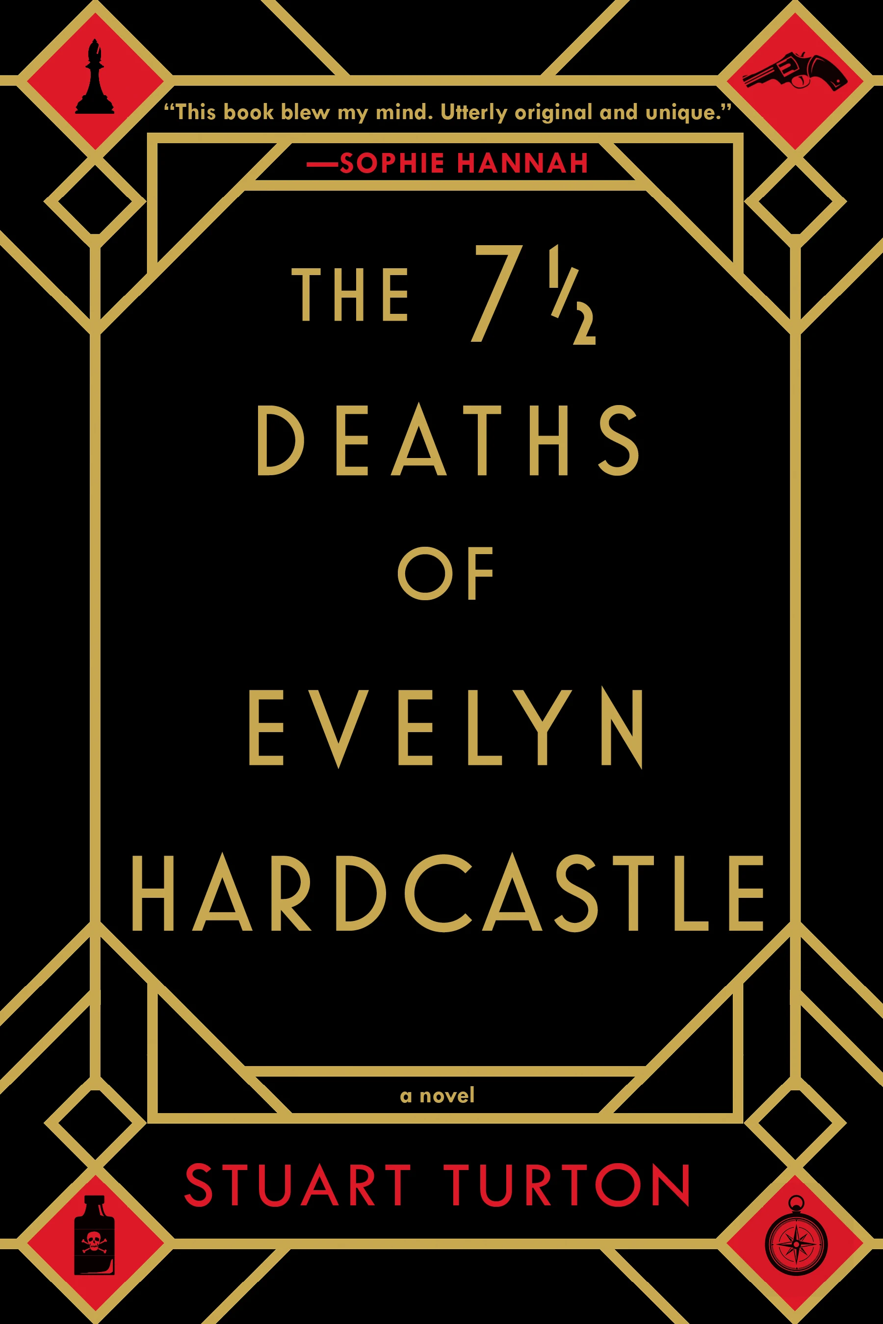 The 7½ Deaths of Evelyn Hardcastle Book Cover