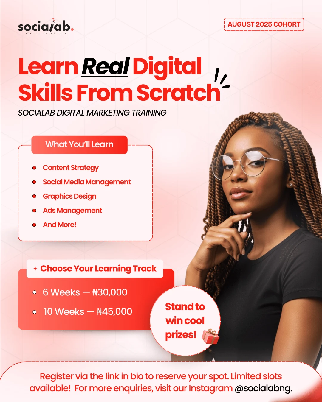 SociaLab Learn Real Digital Skills From Scratch design