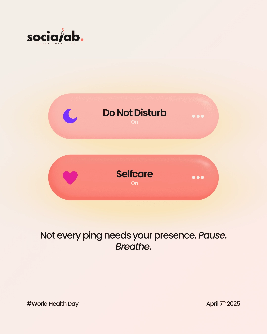 SociaLab World Health Day design